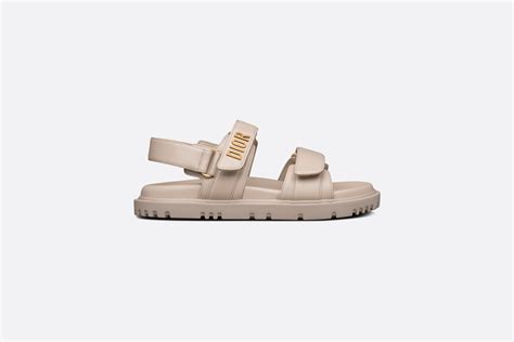 christian dior beige sandals.